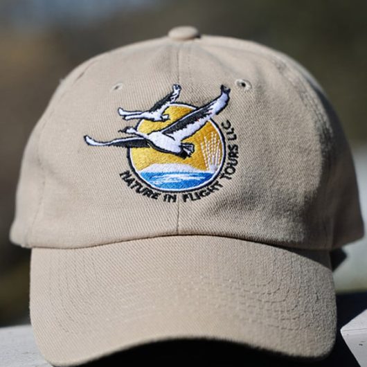 Baseball cap with Nature in Flight logo